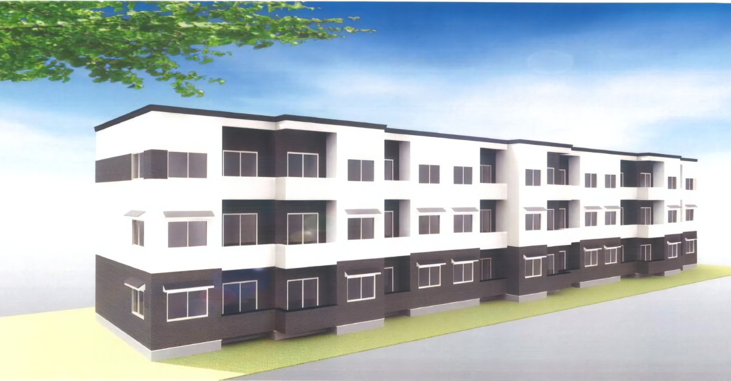 複数戸で構成された建物計画